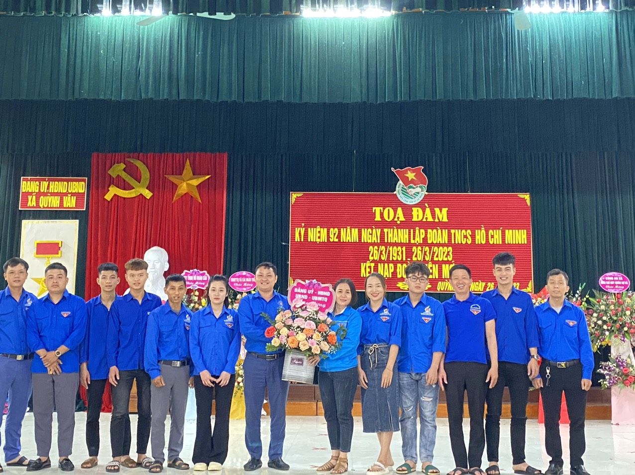 Đoàn xã Quỳnh Văn Tọa đàm kỷ niệm 92 năm ngày thành lập Đoàn TNCS Hồ Chí Minh