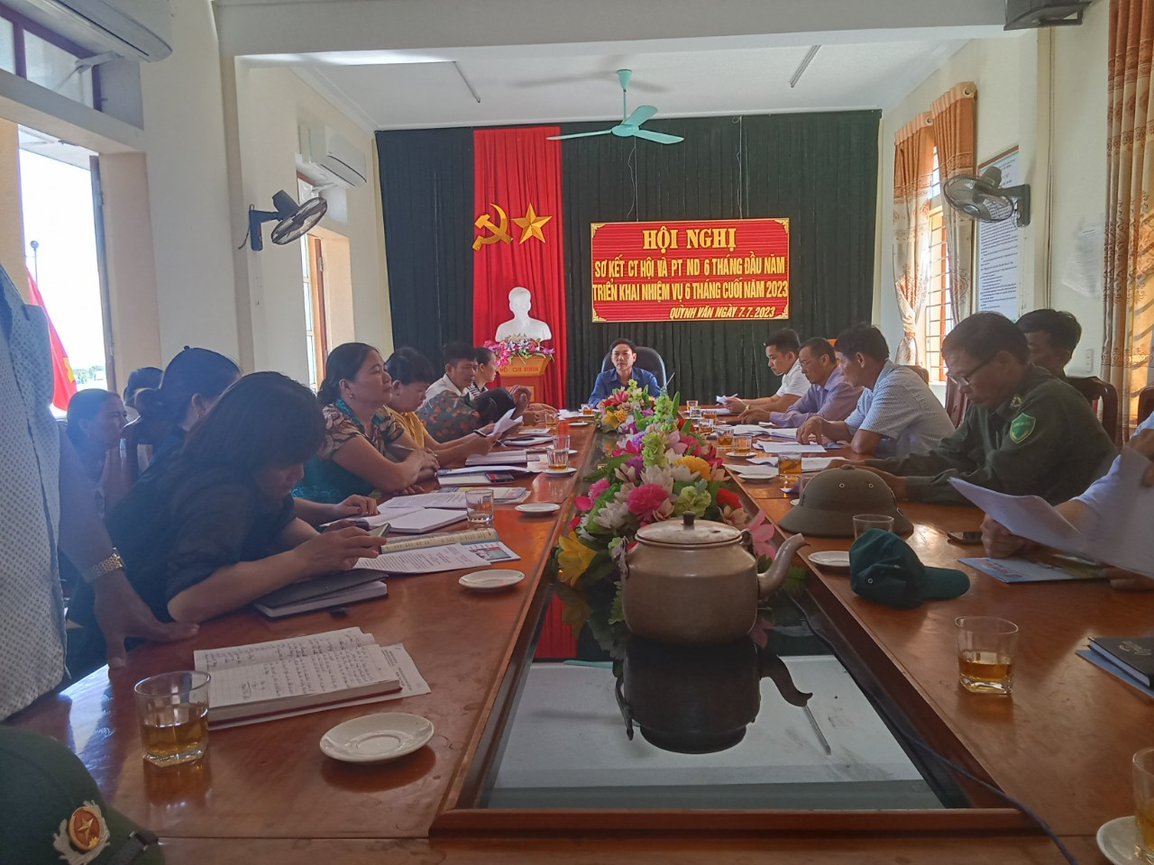 Hội Nông dân xã Quỳnh Văn: Sơ kết công tác hội và phong trào nông dân 6 tháng đầu năm, nhiệm vụ trọng tâm 6 tháng cuối năm 2023